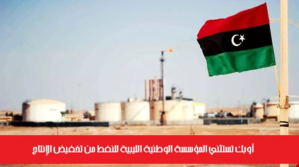 أوبك تستثني المؤسسة الوطنية الليبية للنفط من تخفيض الإنتاج