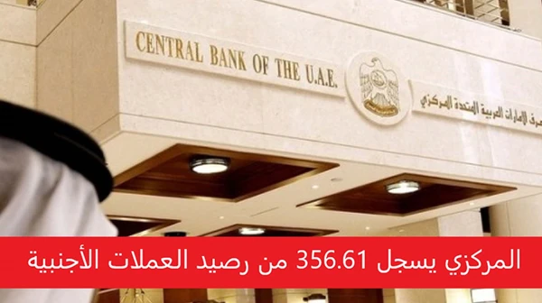 المركزي يسجل 356.61 من رصيد العملات الأجنبية